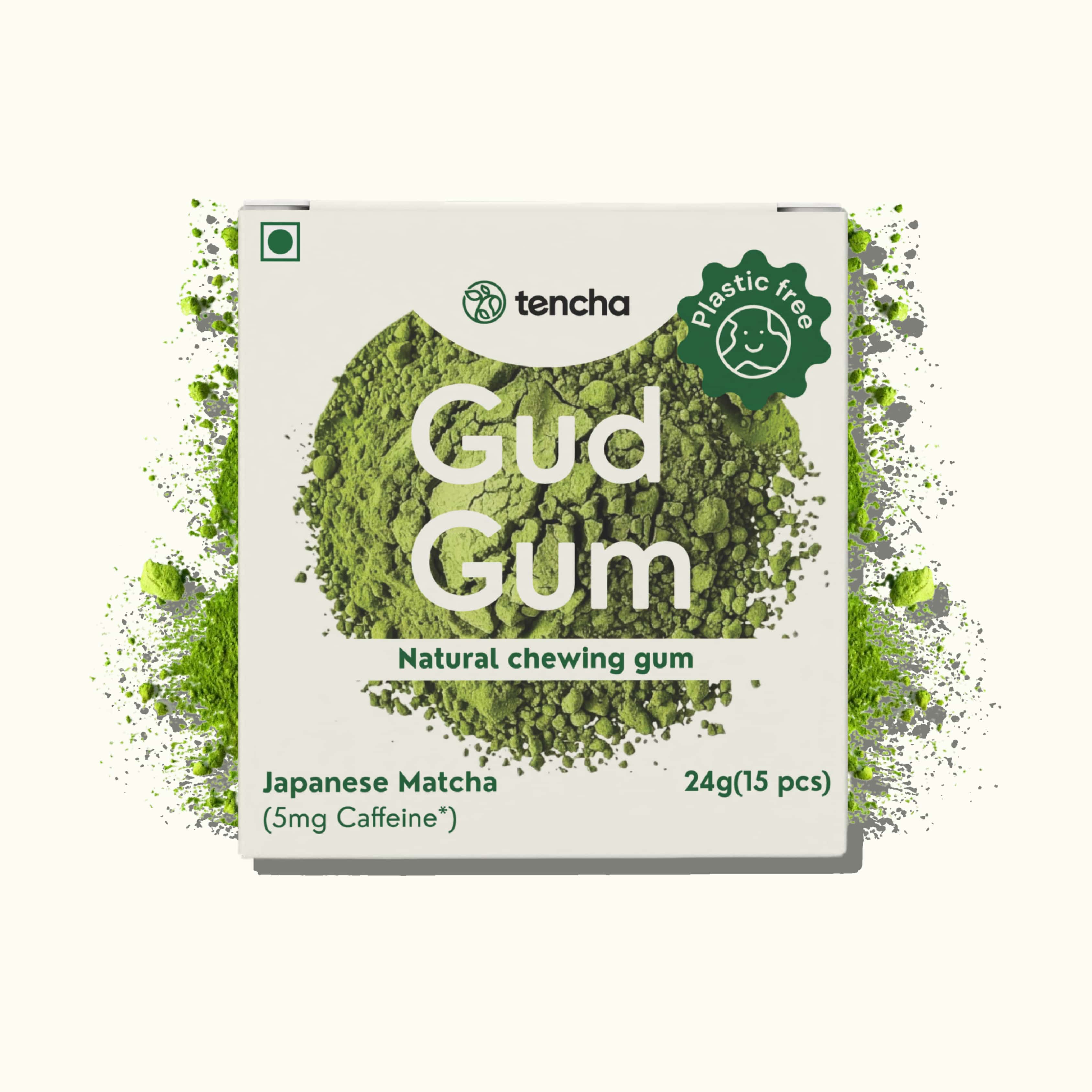 Japanese Matcha Chewing Gum | (Tencha x Gud Gum)