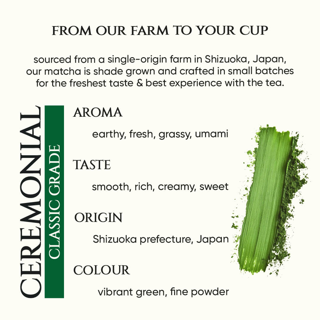 Ceremonial Matcha | Finest Grade of Japanese Green Tea