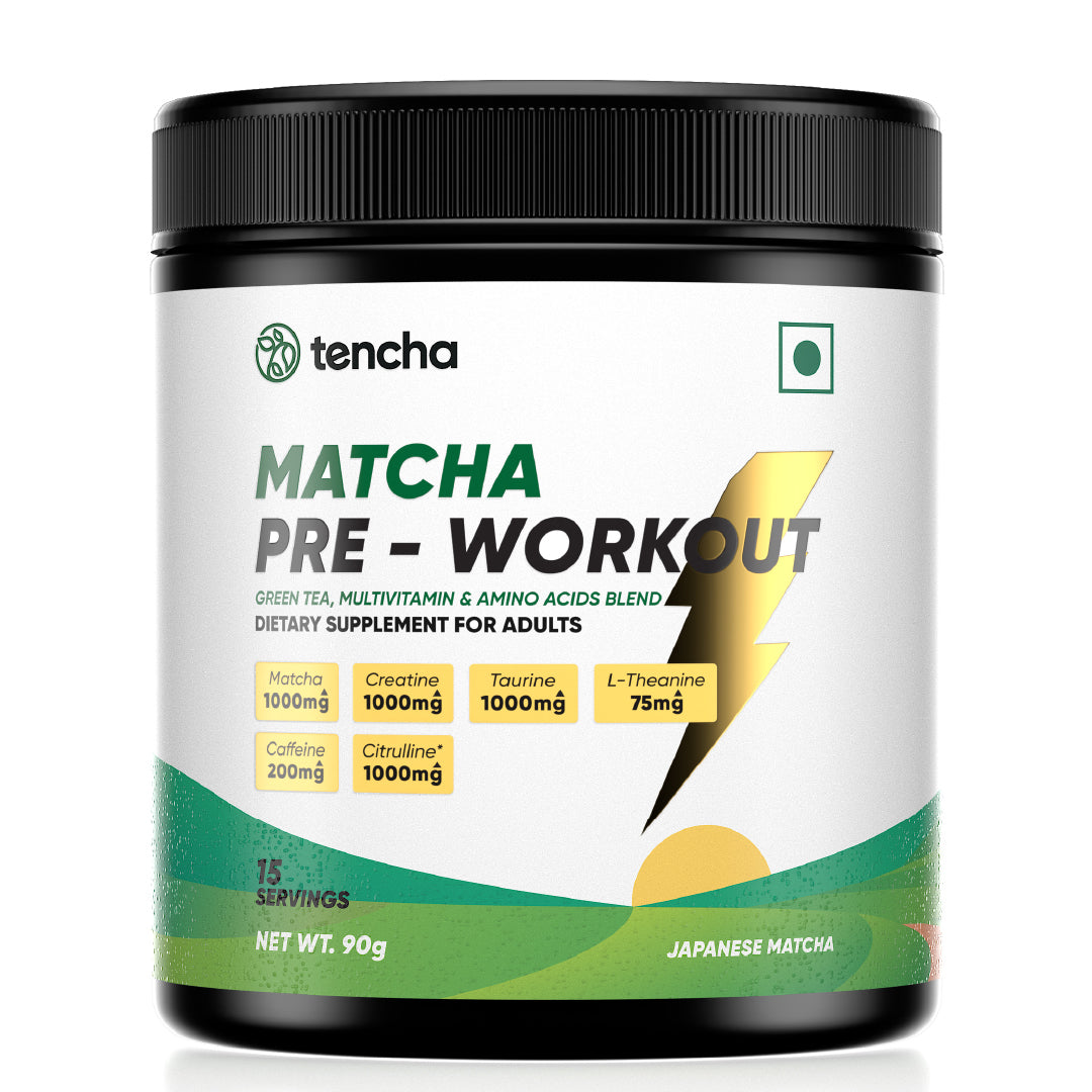 Matcha Pre-Workout | Matcha Green Tea Based Pre-Workout Blend